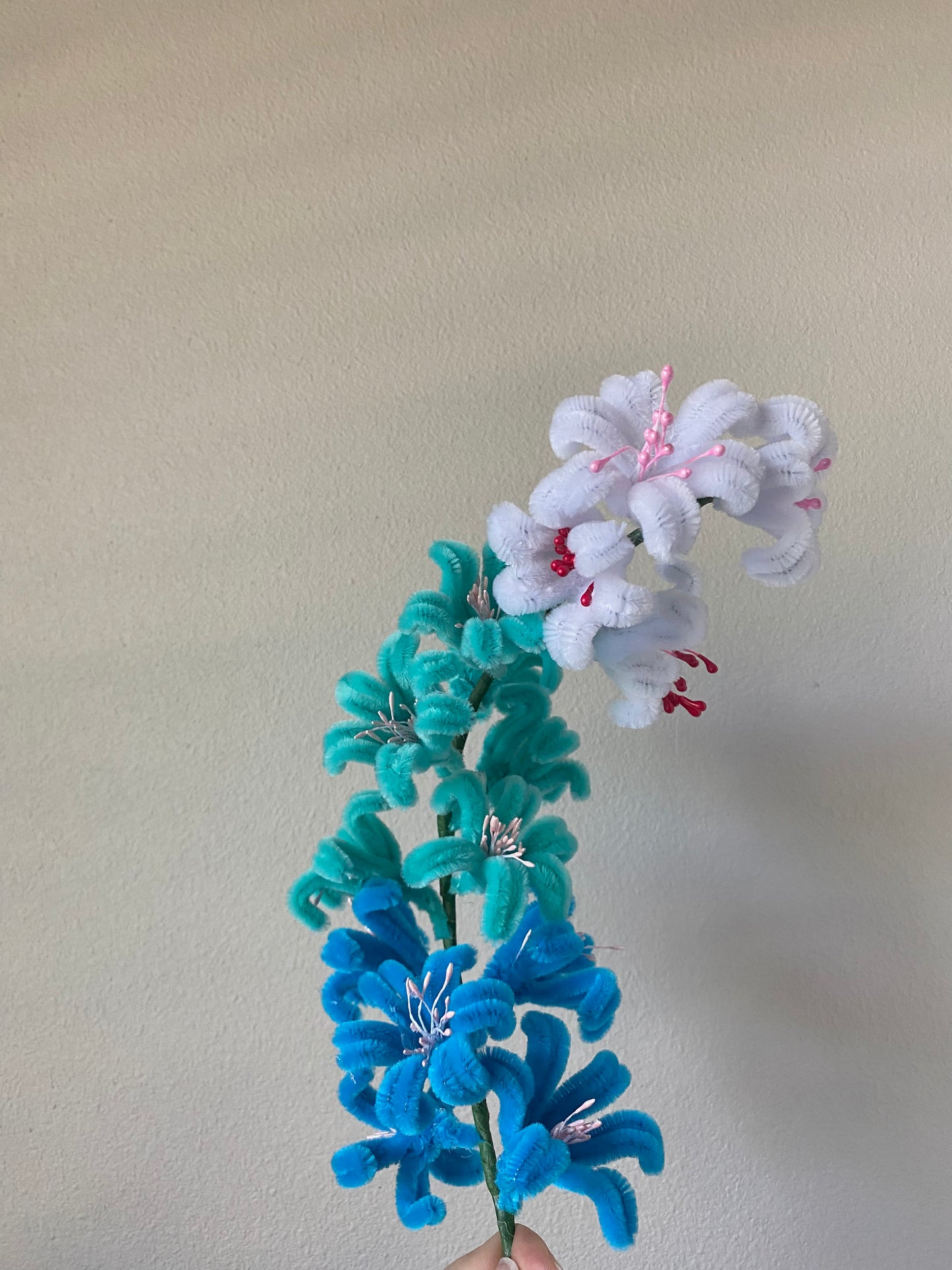 Single Stem Hyacinth Pipe Cleaner Flower!