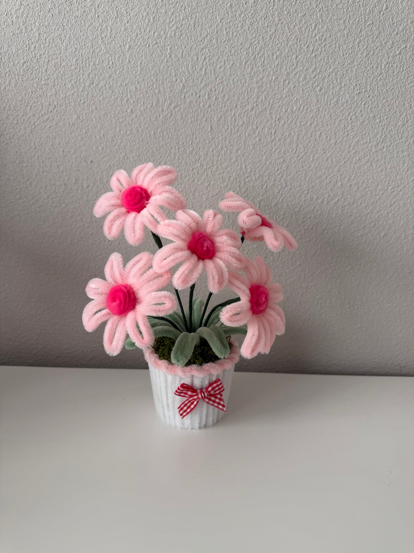 Pink Daisy Mini Pot