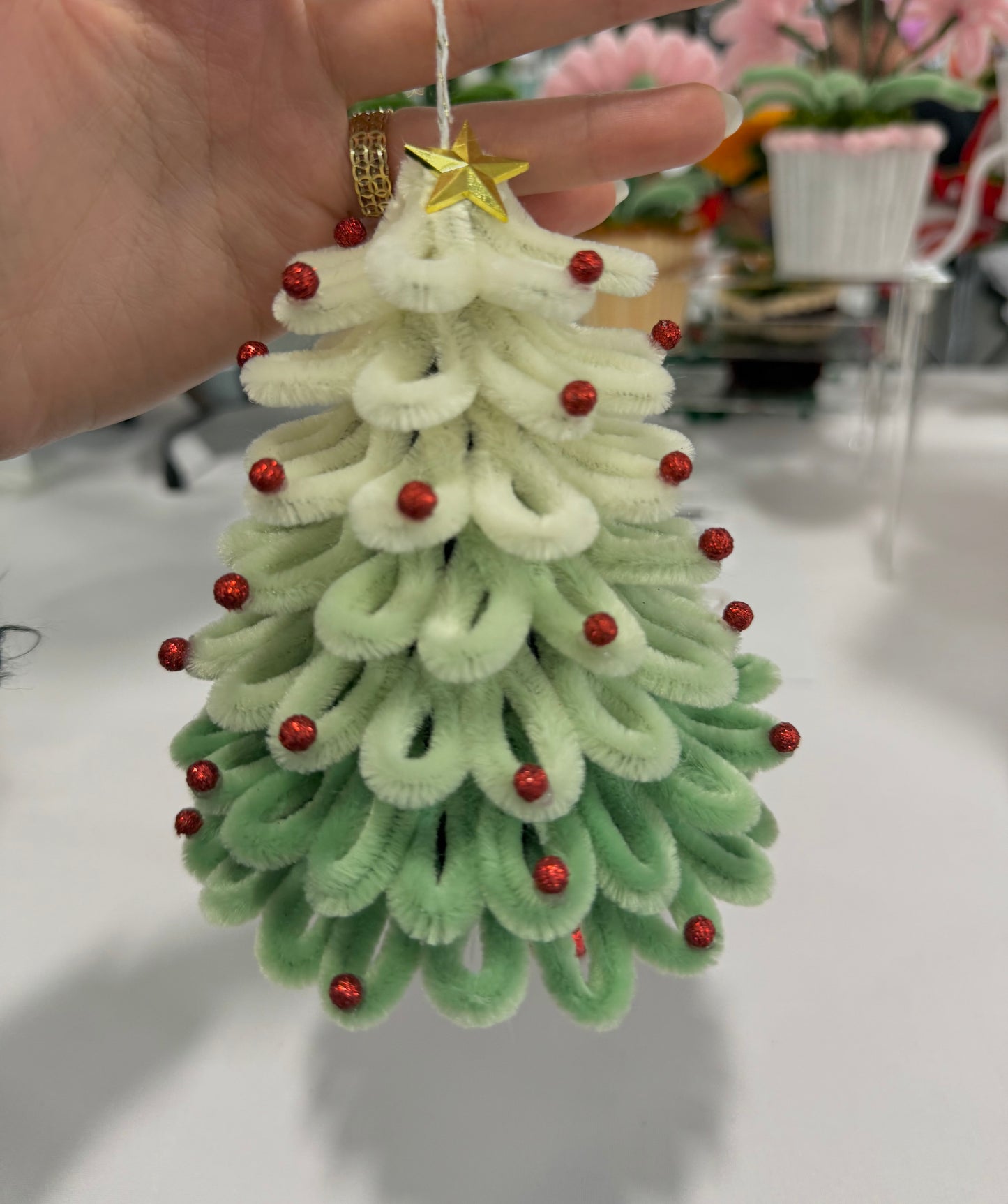 Christmas Tree Ornament with Bell 
