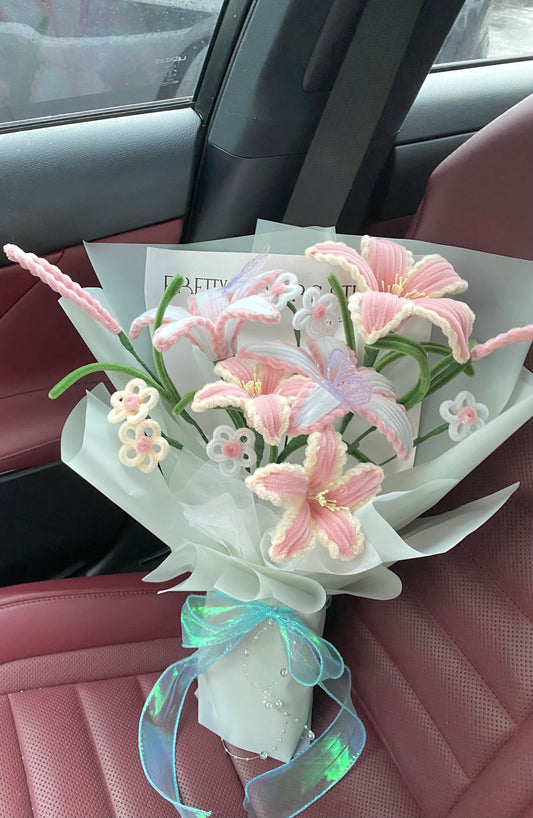 Pastel Lily Bouquet