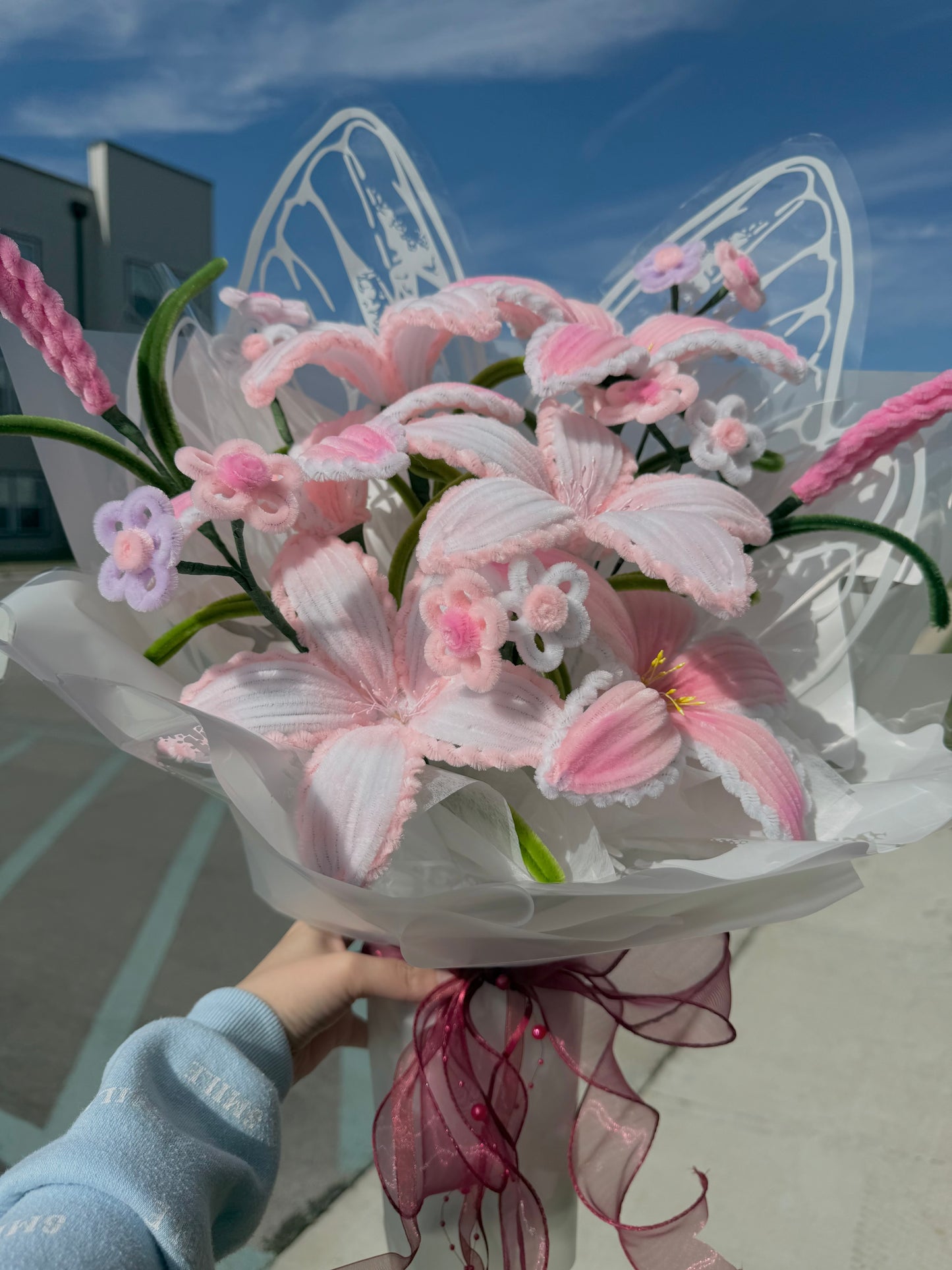Fairy Pink Lily Bouquet