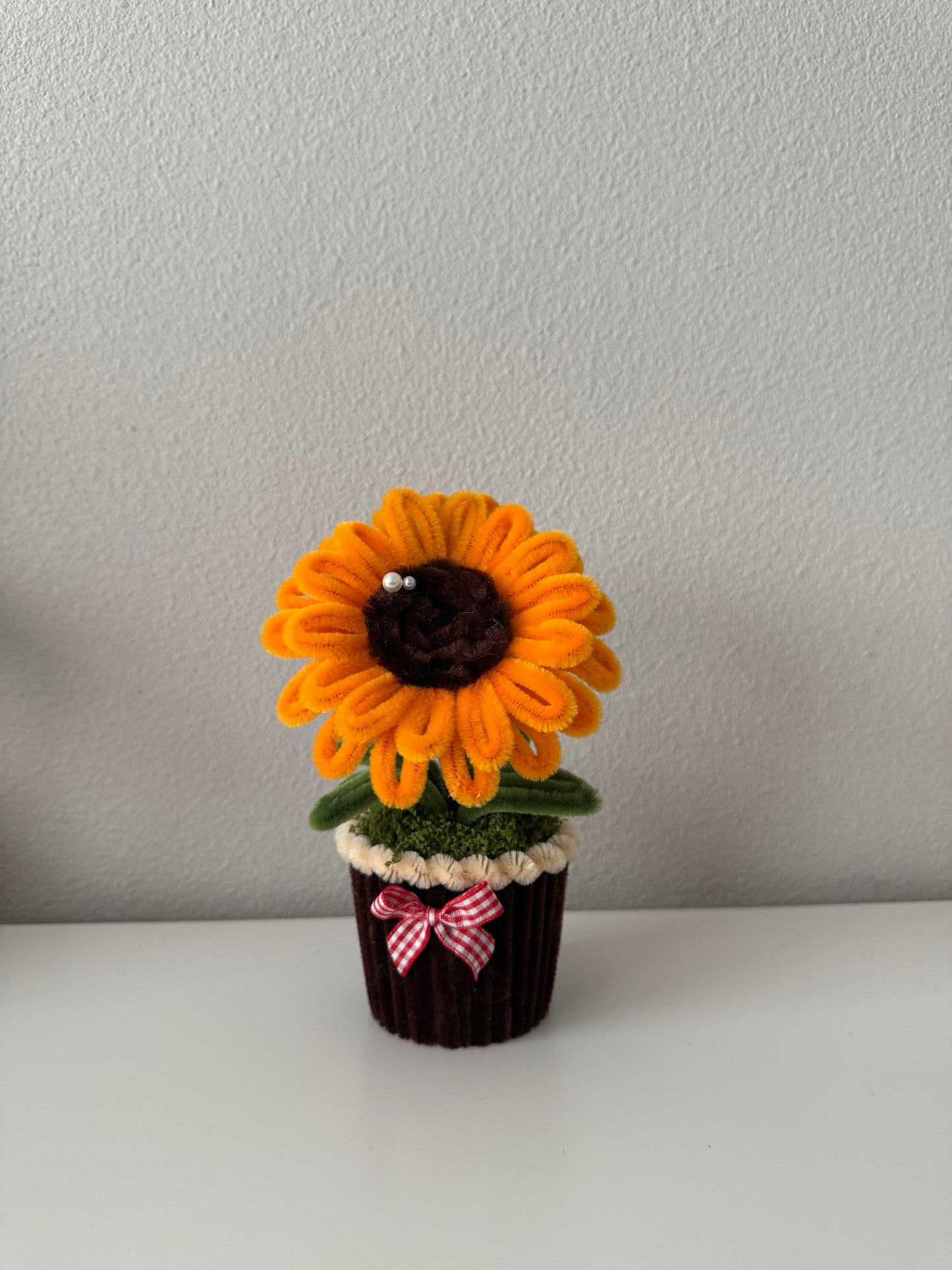Mini Sunflower Pot