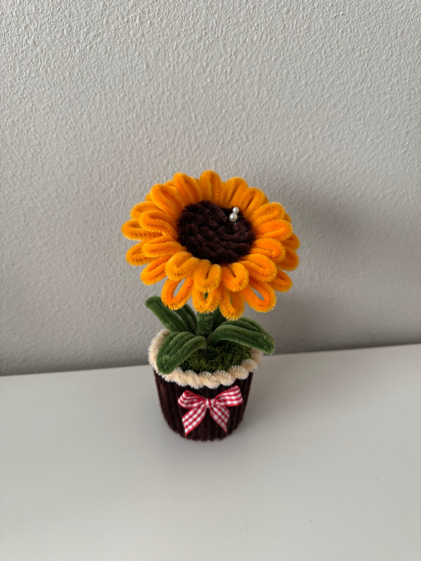 Mini Sunflower Pot
