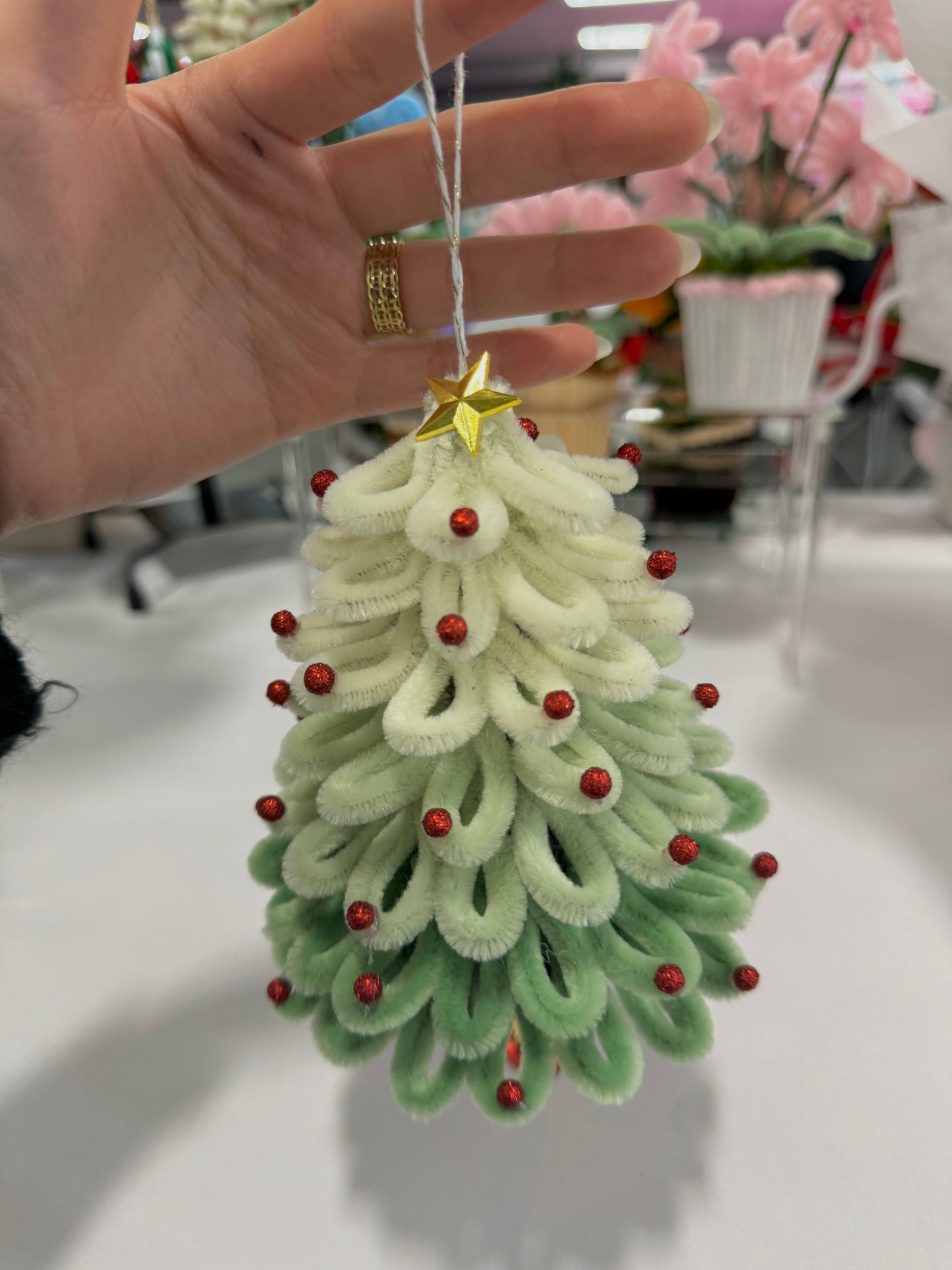 Christmas Tree Ornament with Bell 