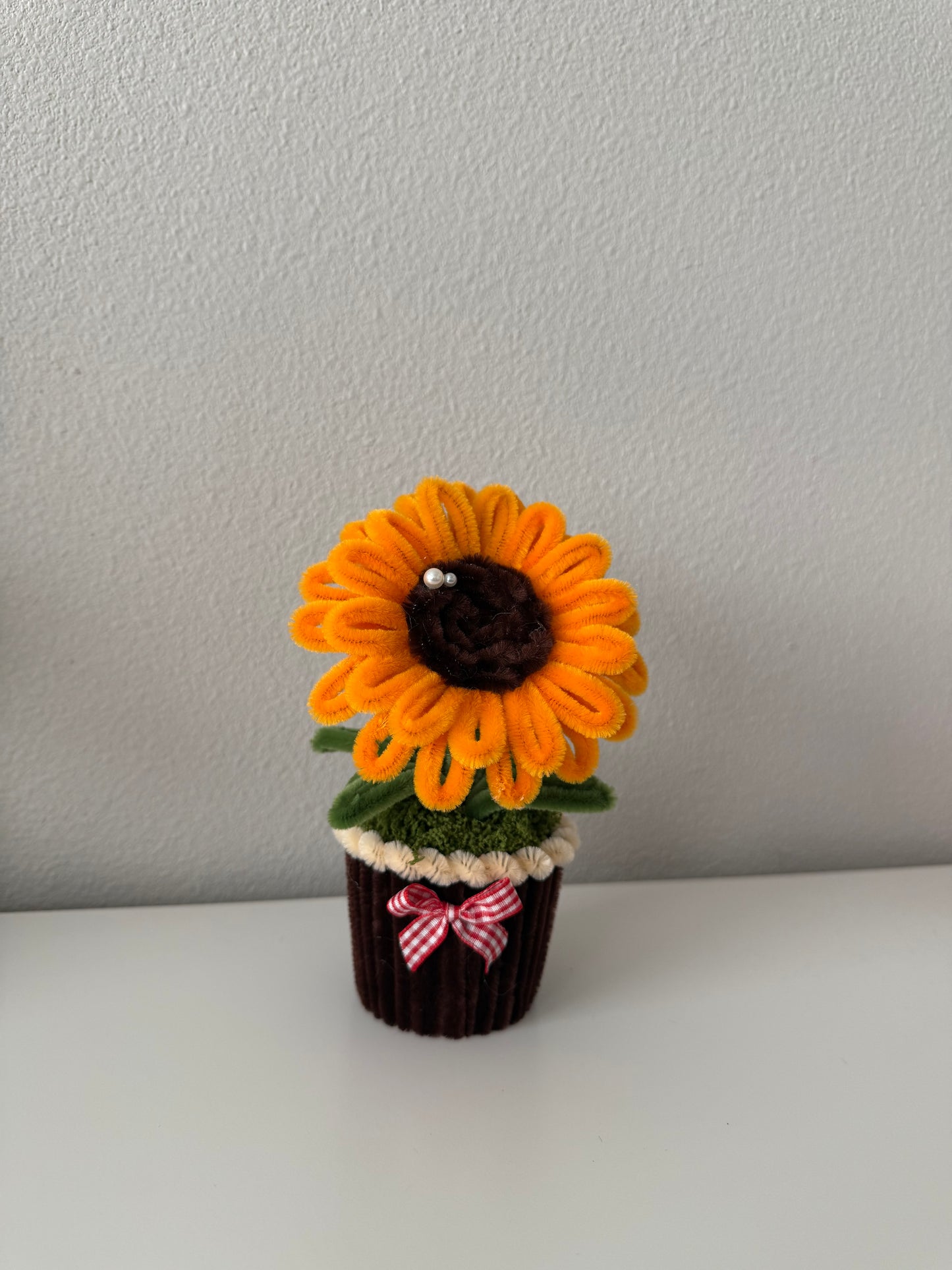 Mini Sunflower Pot
