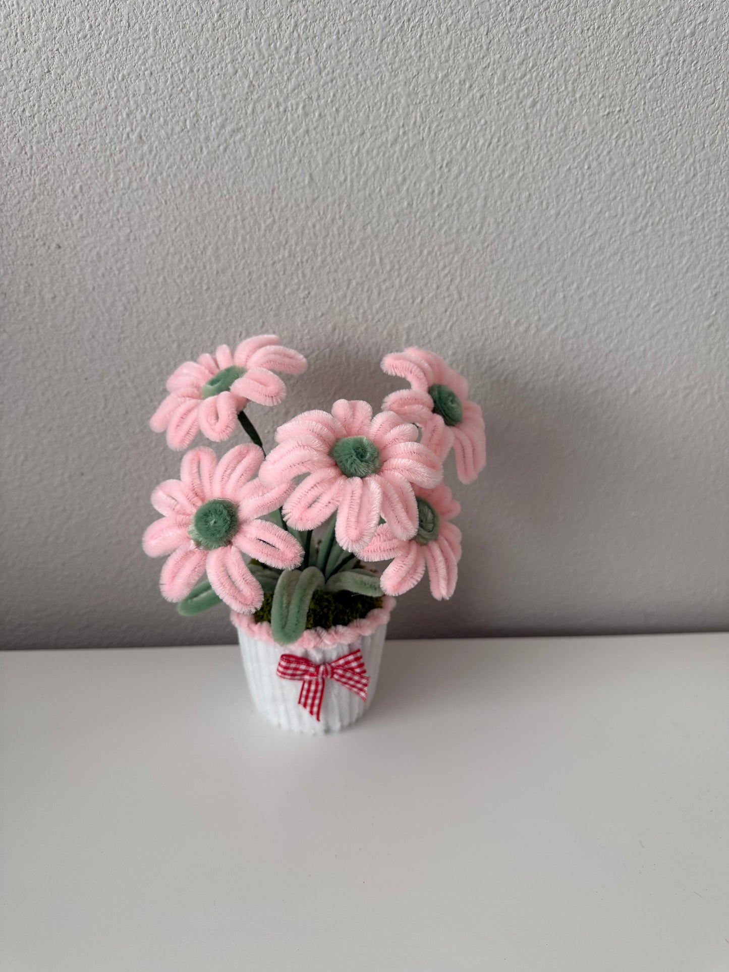 Pink Daisy Mini Pot