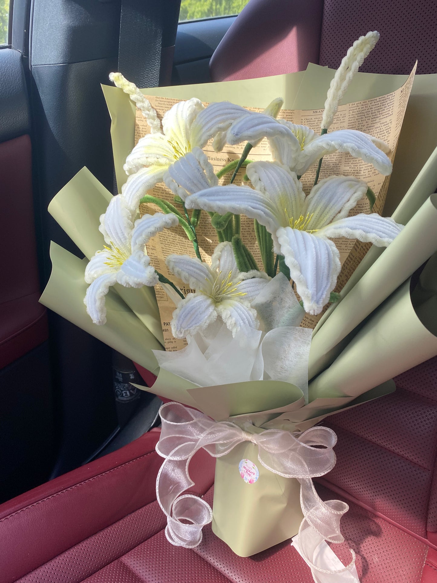 White Lilies Bouquet