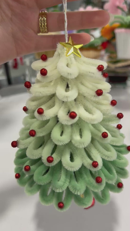 Christmas Tree Ornament with Bell 